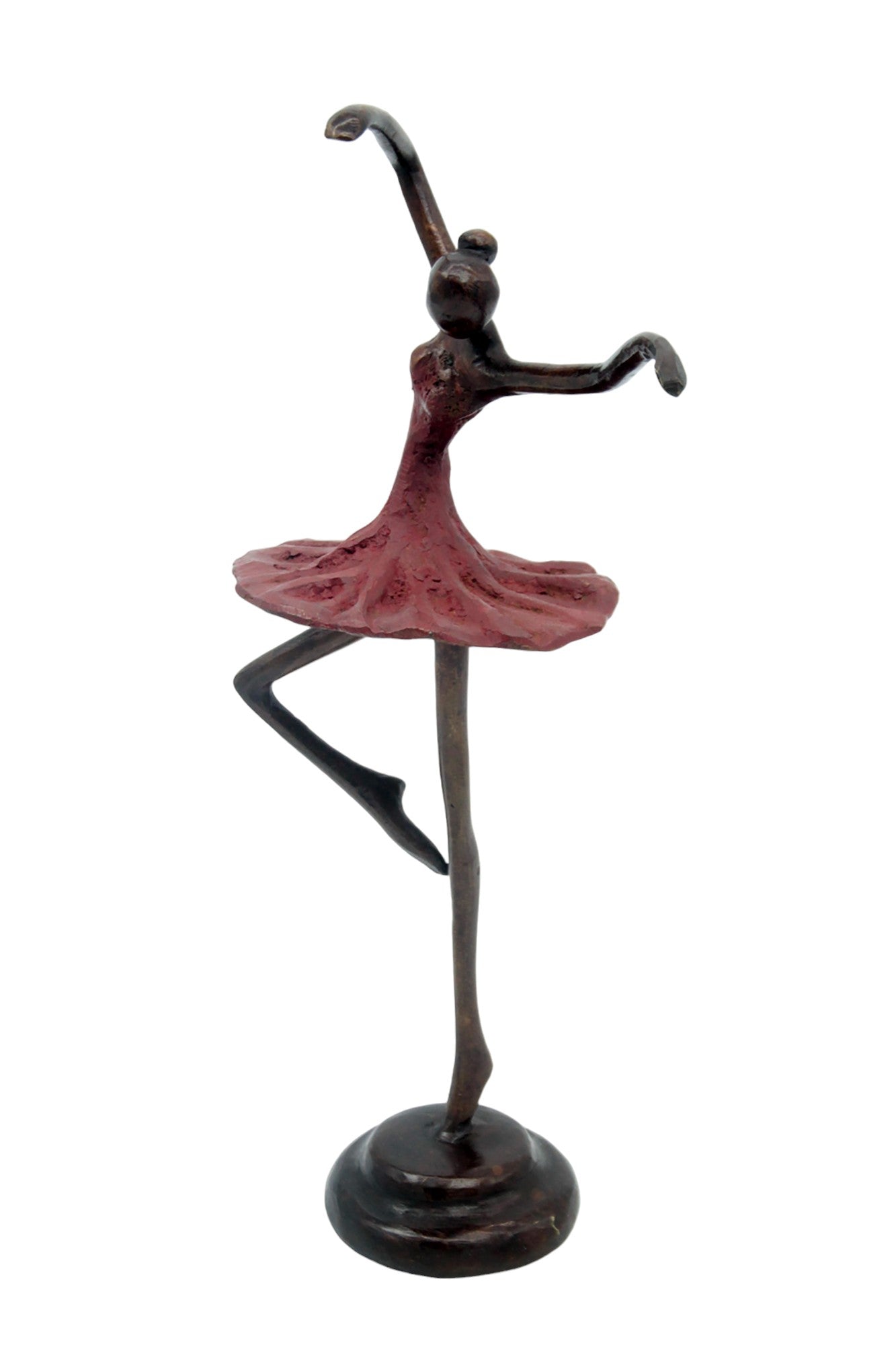 Ballerine 25 cm rouge n°5 Bronzes d'Afrique