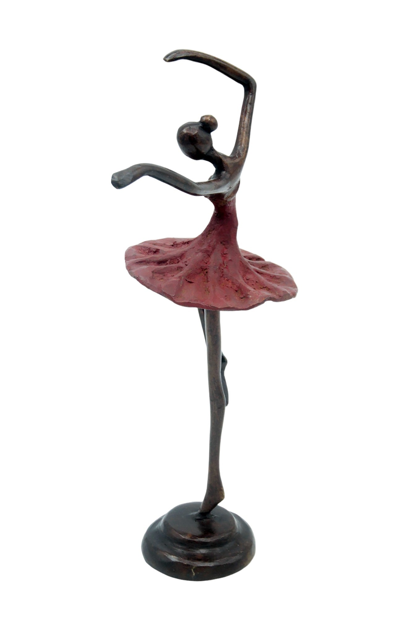 Ballerine 25 cm rouge n°5 Bronzes d'Afrique