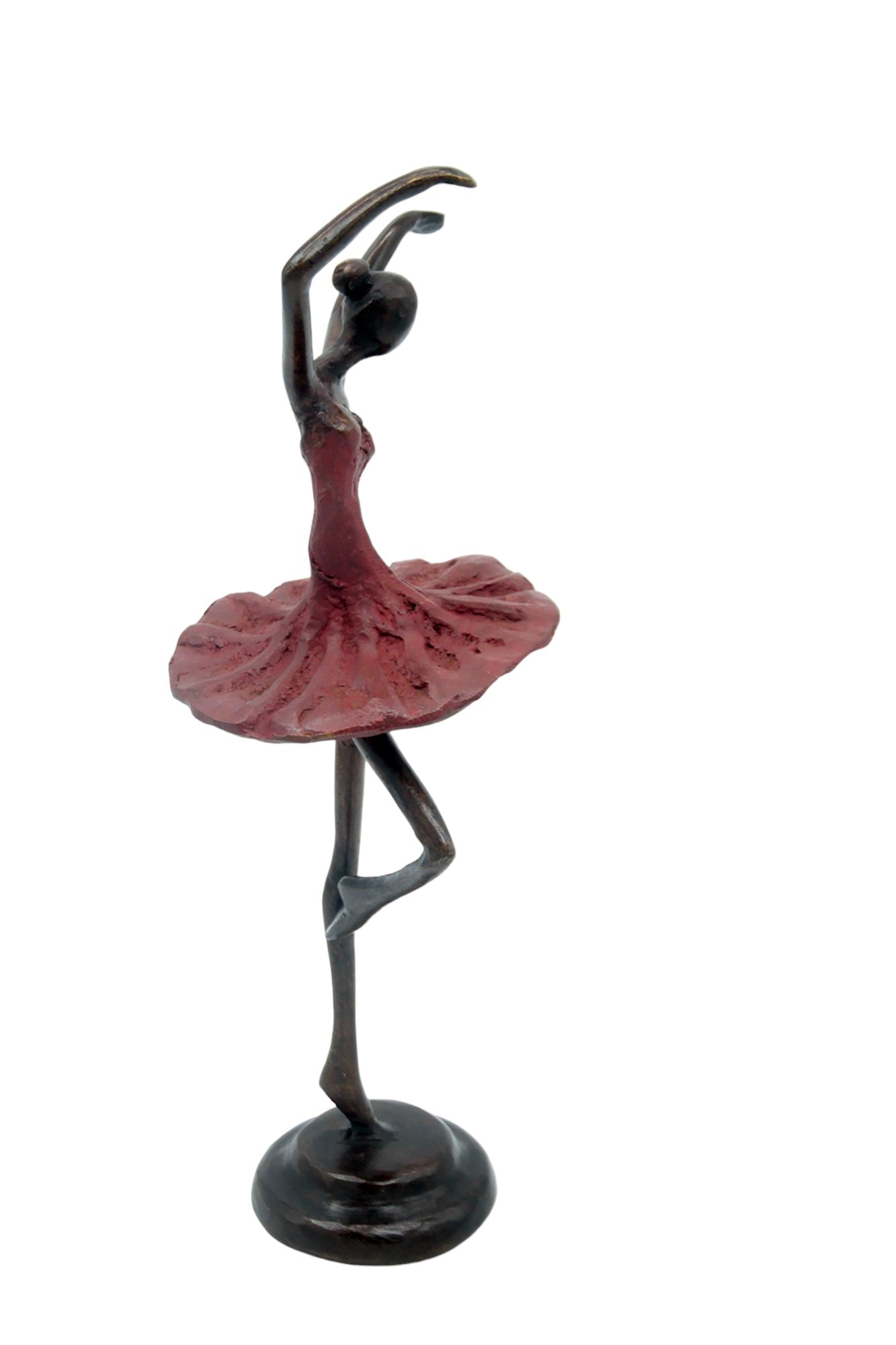 Ballerine 25 cm rouge n°5 Bronzes d'Afrique