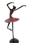 Ballerine 25 cm rouge n°5 Bronzes d'Afrique