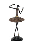 Ballerine 45 cm marron n°1 Bronzes d'Afrique