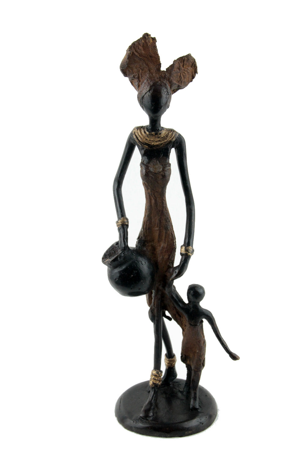 Bronze 25 cm marron n°16 Bronzes d'Afrique