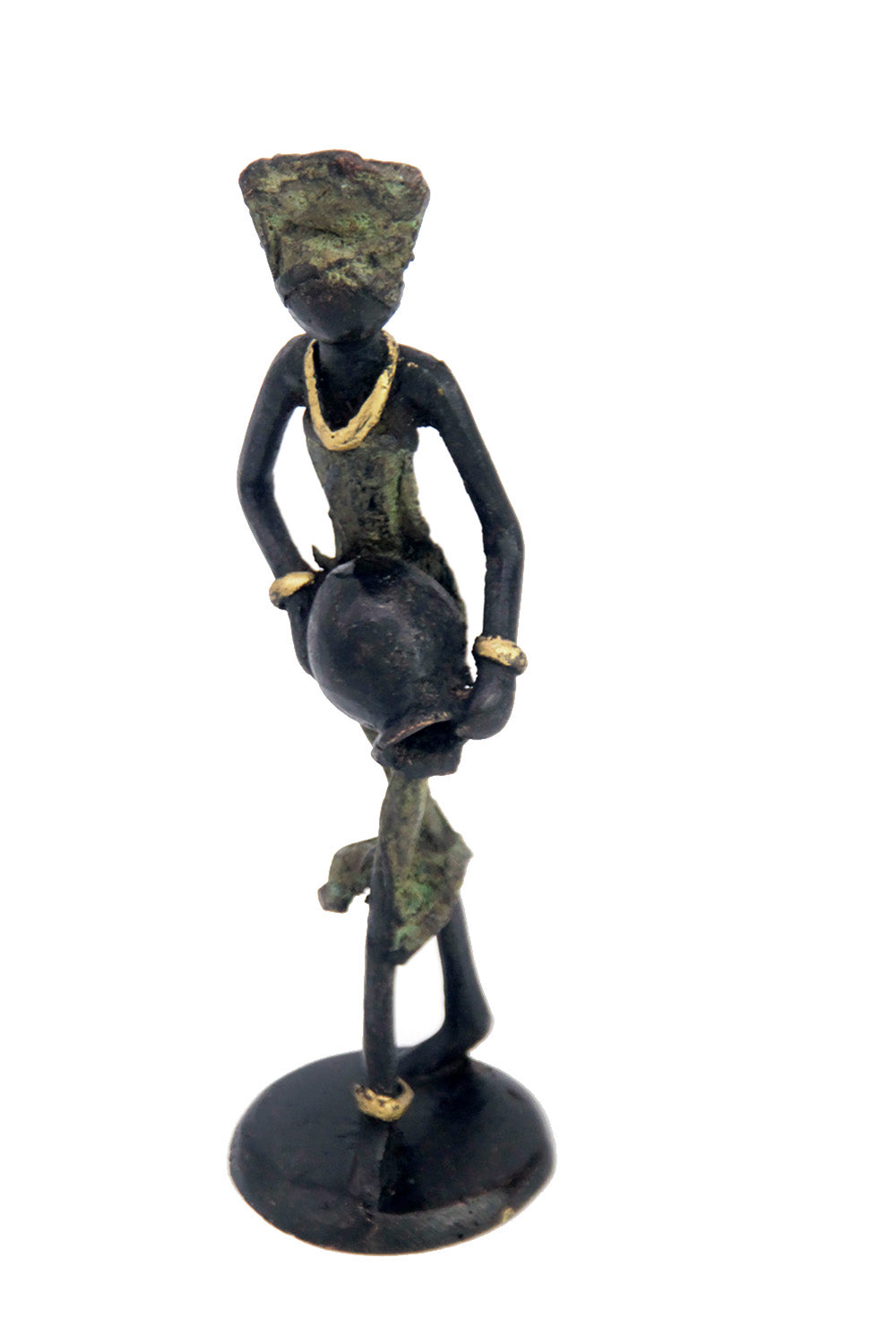 Bronze 15 cm vert n°42 Bronzes d'Afrique