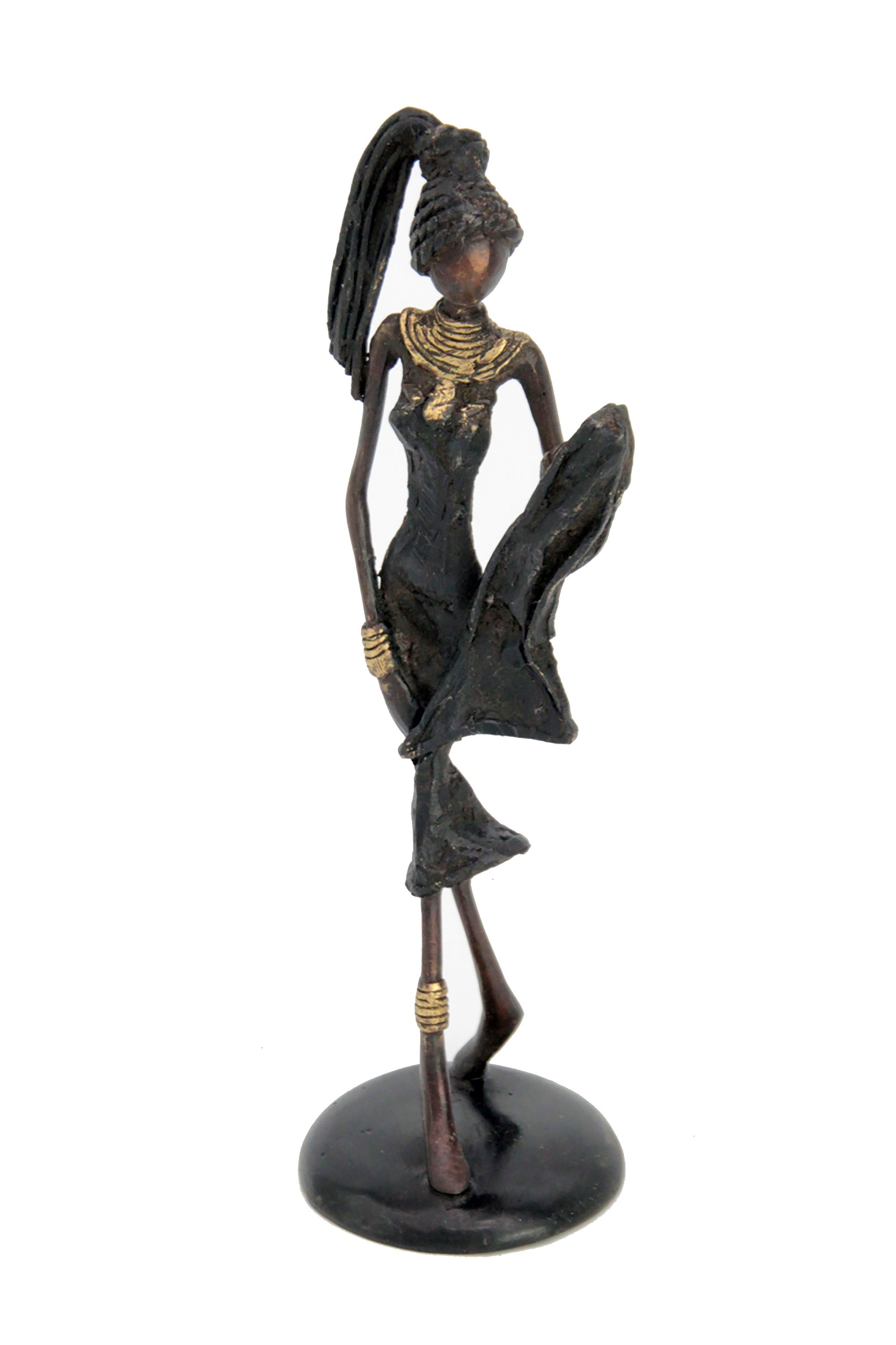 Bronze 25 cm noir n°7 Bronzes d'Afrique