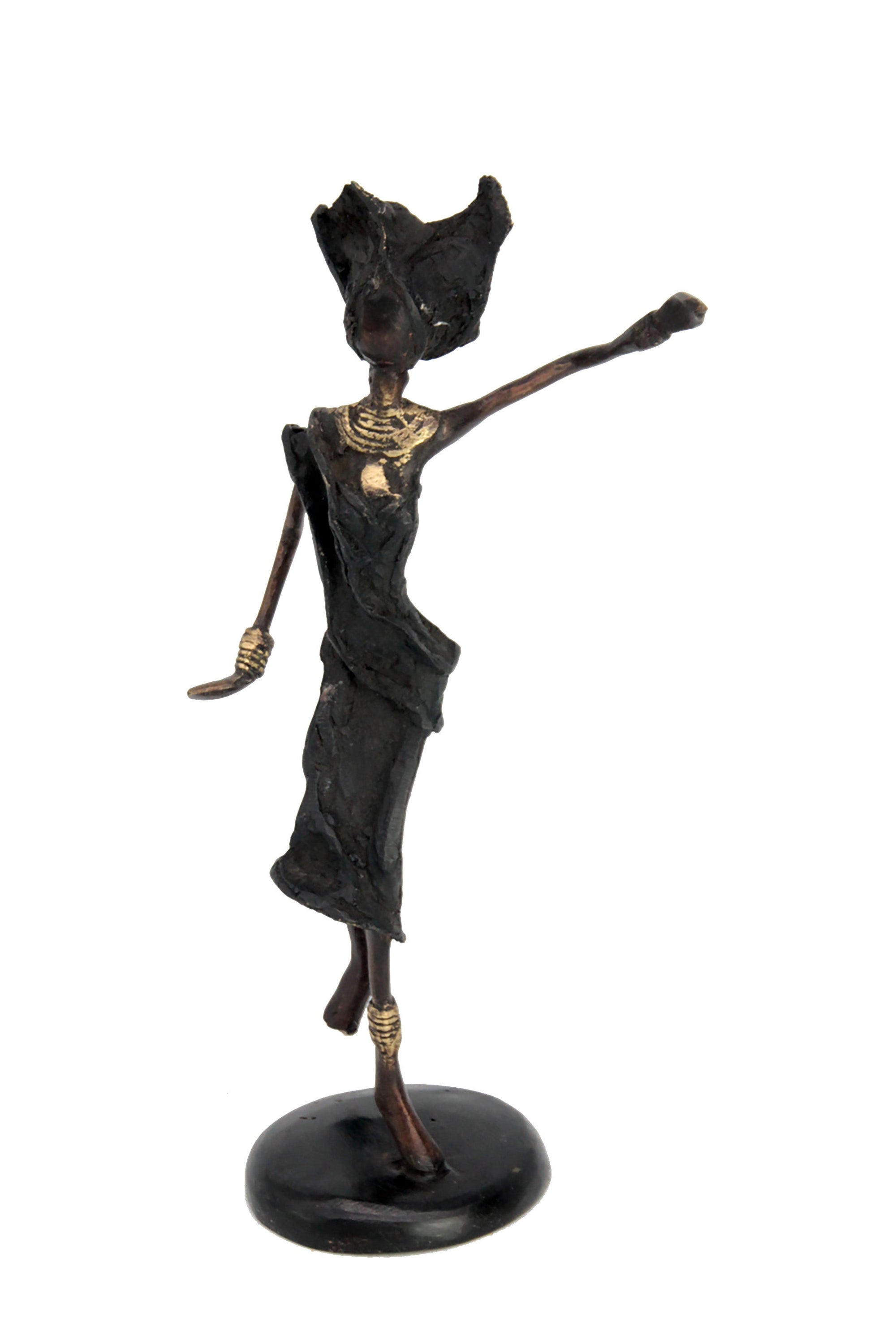 Bronze 25 cm noir n°13 Bronzes d'Afrique