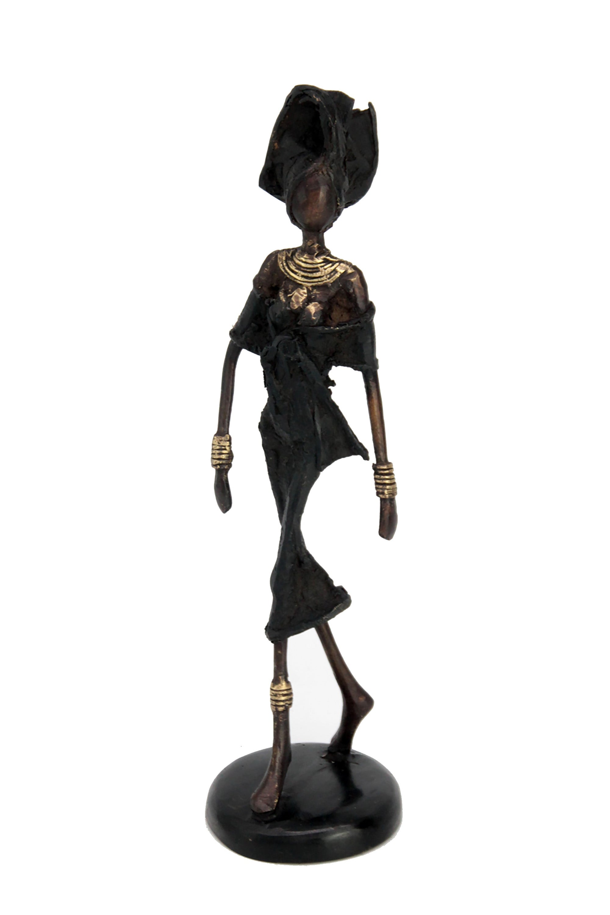 Bronze 25 cm noir n°20 Bronzes d'Afrique
