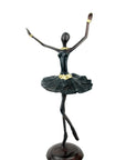 Ballerine 25 cm noir n°1 Bronzes d'Afrique