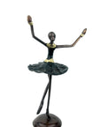 Ballerine 25 cm noir n°1 Bronzes d'Afrique