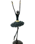 Ballerine 25 cm noir n°2 Bronzes d'Afrique