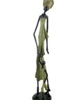 Bronze 55 cm vert n°1 Bronzes d'Afrique