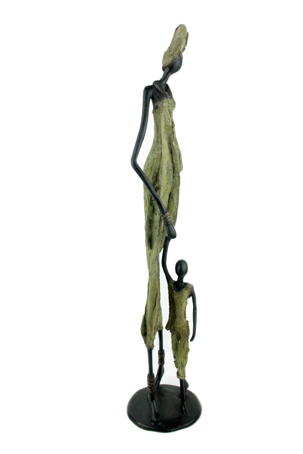 Bronze 55 cm vert n°1 Bronzes d'Afrique