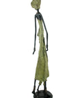 Bronze 55 cm vert n°1 Bronzes d'Afrique