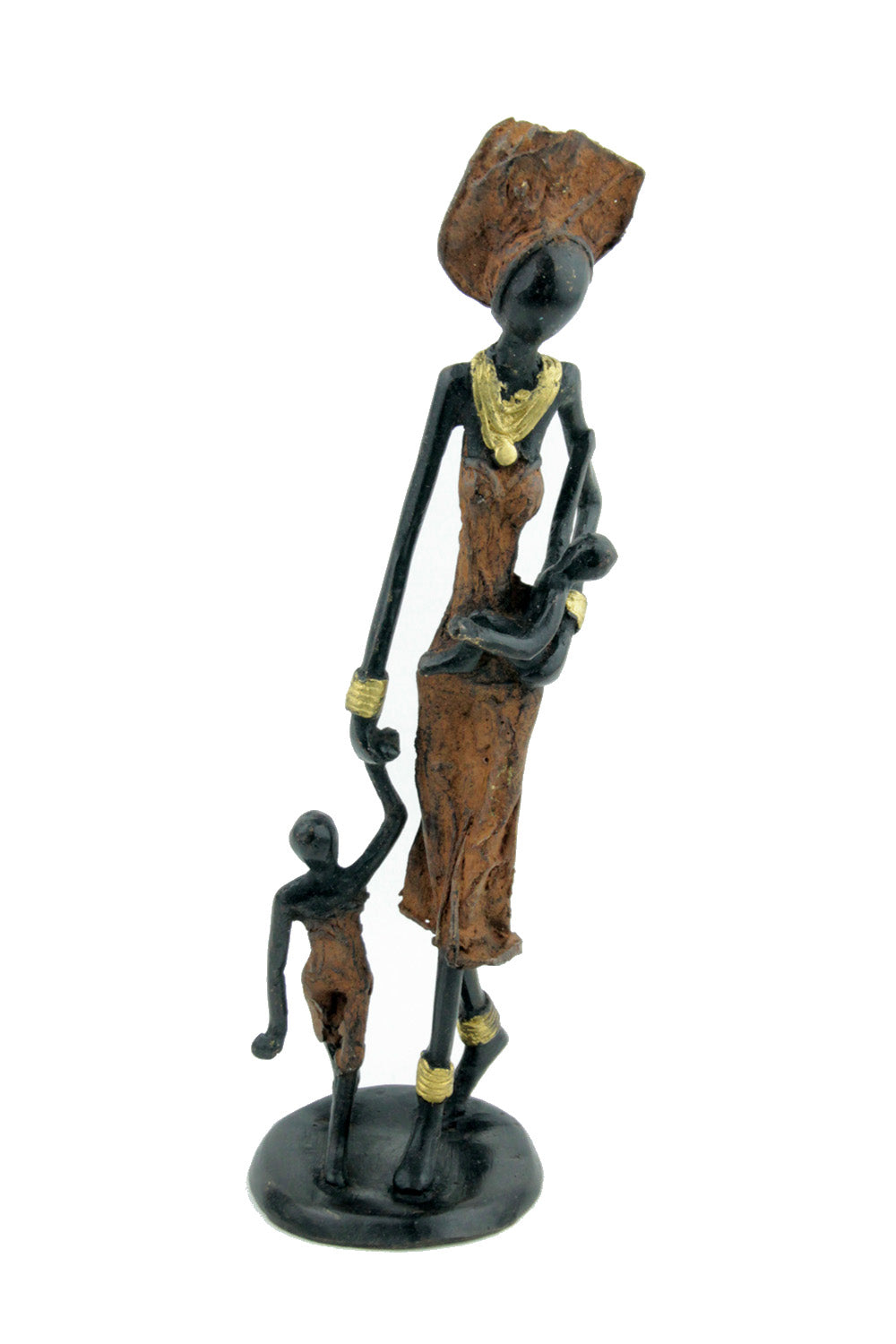 Bronze 25 cm marron n°21 Bronzes d'Afrique