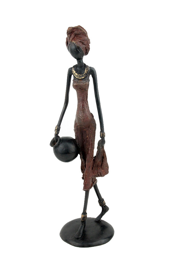 Bronze 35 cm marron n°12 Bronzes d'Afrique