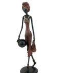 Bronze 35 cm marron n°12 Bronzes d'Afrique
