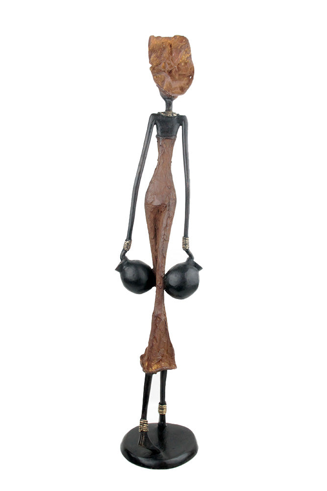 Bronze 55 cm marron n°2 Bronzes d'Afrique