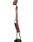 Bronze 55 cm rouge n°5 Bronzes d'Afrique