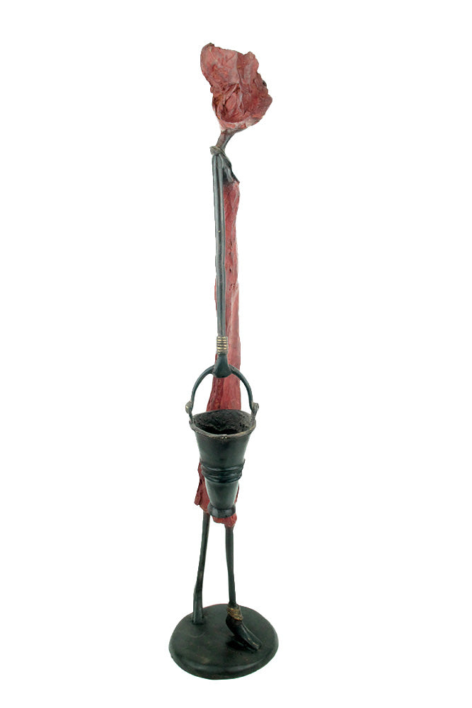 Bronze 55 cm rouge n°5 Bronzes d'Afrique