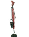 Bronze 55 cm rouge n°5 Bronzes d'Afrique