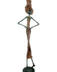 Bronze 55 cm marron n°8 Bronzes d'Afrique
