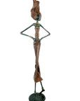 Bronze 55 cm marron n°8 Bronzes d'Afrique