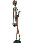 Bronze 55 cm marron n°10 Bronzes d'Afrique