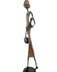 Bronze 55 cm marron n°10 Bronzes d'Afrique