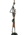 Bronze 55 cm marron n°10 Bronzes d'Afrique