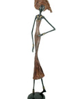 Bronze 55 cm marron n°11 Bronzes d'Afrique