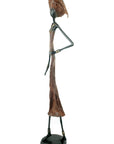 Bronze 55 cm marron n°11 Bronzes d'Afrique