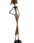 Bronze 55 cm marron n°11 Bronzes d'Afrique