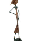 Bronze 55 cm marron n°11 Bronzes d'Afrique