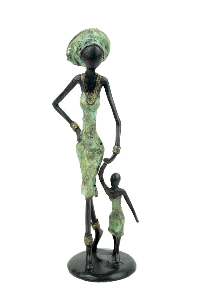 Bronze 25 cm vert n°30 Bronzes d'Afrique