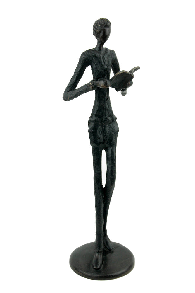 Homme 35 cm noir n°2 Bronzes d'Afrique