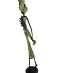 Bronze 55 cm vert n°9 Bronzes d'Afrique