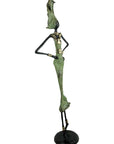 Bronze 55 cm vert n°10 Bronzes d'Afrique