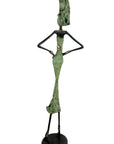 Bronze 55 cm vert n°10 Bronzes d'Afrique