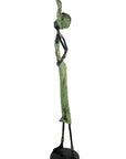 Bronze 55 cm vert n°10 Bronzes d'Afrique