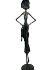 Bronze 55 cm noir n°5 Bronzes d'Afrique
