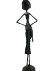 Bronze 55 cm noir n°5 Bronzes d'Afrique