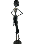 Bronze 55 cm noir n°5 Bronzes d'Afrique