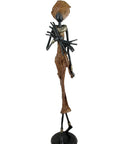Bronze 55 cm marron n°12 Bronzes d'Afrique