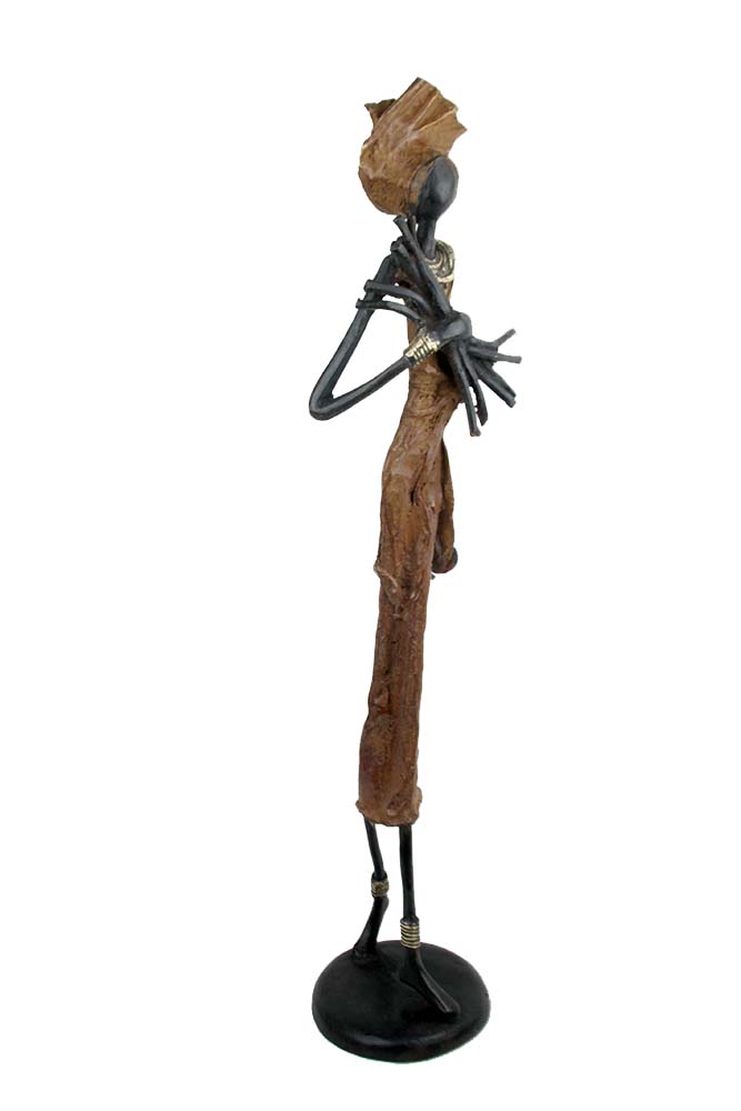 Bronze 55 cm marron n°12 Bronzes d'Afrique