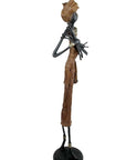 Bronze 55 cm marron n°12 Bronzes d'Afrique