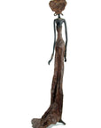 Bronze sans socle 55 cm marron n°1 Bronzes d'Afrique