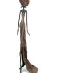 Bronze sans socle 55 cm marron n°1 Bronzes d'Afrique