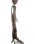 Bronze sans socle 55 cm marron n°1 Bronzes d'Afrique