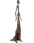 Bronze sans socle 55 cm marron n°1 Bronzes d'Afrique