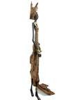 Bronze sans socle 55 cm marron n°2 Bronzes d'Afrique