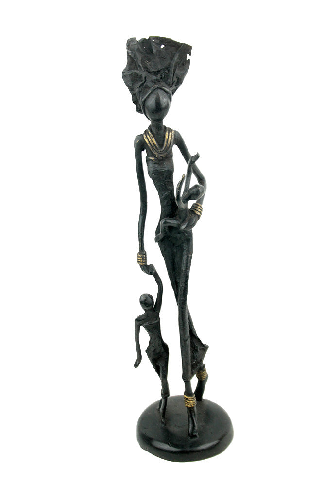 Bronze 35 cm noir n°4 Bronzes d'Afrique